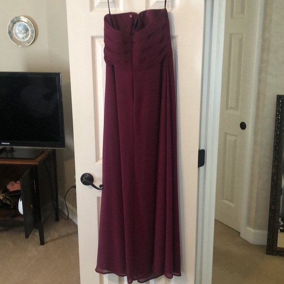 Bridesmaid dress raspberry - Picture 3 of 4